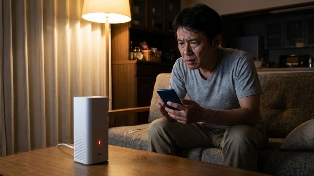 ソフトバンクエアー通信速度が遅い